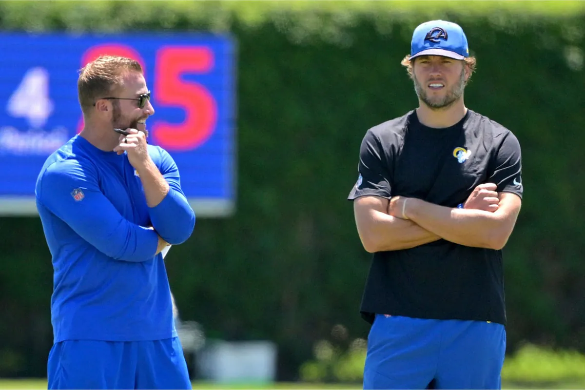 Matthew Stafford injury sparks Sean McVay’s retirement fears