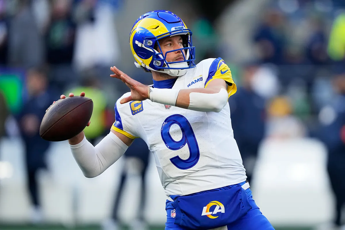 Matthew Stafford’s wife posts home security camera footage of what her husband did after losing his ticket to the Super Bowl