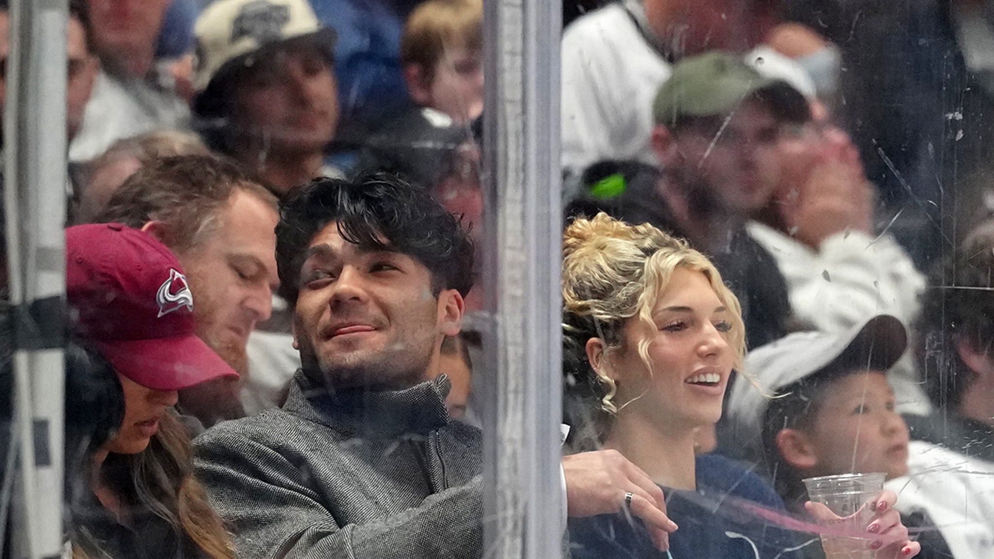 Puka Nacua Catches L.A. Kings Game Rinkside With Overtime Megan